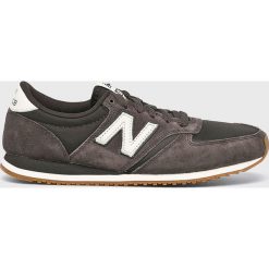 New Balance - Buty. Brązowe buty sportowe męskie marki New Balance, z gumy, na sznurówki. Za 299,90 zł.