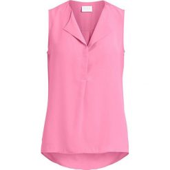 VILA Lucy S / L Top-Fav Damska bluzka Begonia Pink (rozmiar L). Różowe bluzki damskie Vila, s, bez wzorów, bez kołnierzyka, bez rękawów. W wyprzedaży za 80,00 zł.