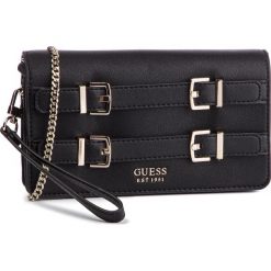 Torebka GUESS - Jori (VS) Mini-Bags HWVG73 00710 BLA. Czarne torebki klasyczne damskie Guess, z aplikacjami, ze skóry ekologicznej, eleganckie, bez dodatków. W wyprzedaży za 299,00 zł.