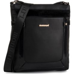 Torebka MONNARI - BAGA900-020 Black. Czarne listonoszki damskie Monnari, na imprezę, bez wzorów, ze skóry ekologicznej, bez dodatków. W wyprzedaży za 139,00 zł.