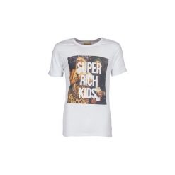 T-shirty z krótkim rękawem Eleven Paris HURICH M. Białe t-shirty męskie Eleven Paris, s, bez wzorów, bez kołnierzyka, krótkie. W wyprzedaży za 151,20 zł.