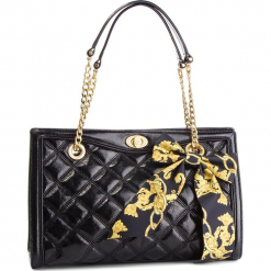 Torebka GUESS - Sandy (SH) HWSASH L9104 BLA. Czarne torebki klasyczne damskie marki Guess, z aplikacjami, ze skóry, eleganckie, bez dodatków. Za 1119,00 zł.