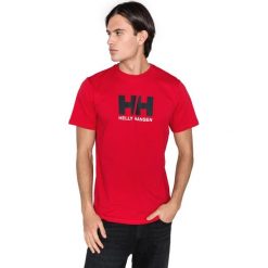 Helly Hansen Koszulka Czerwony. Czerwone podkoszulki męskie Helly Hansen, xxl, z haftami, z bawełny, bez kołnierzyka, z krótkim rękawem, krótkie. Za 137,95 zł.