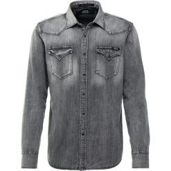 Replay Koszula grey denim. Szare koszule męskie Replay, xs, bez wzorów, z bawełny, bez kołnierzyka, bez rękawów. Za 409,00 zł.