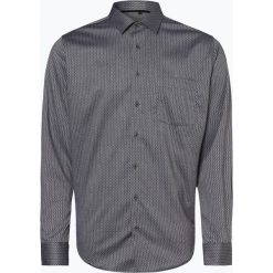 Eterna Modern Fit - Koszula męska – niewymagająca prasowania, czarny. Czarne koszule męskie Eterna Modern Fit, m, bez wzorów, z bawełny, bez kołnierzyka, bez rękawów. Za 249,95 zł.