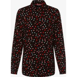 Taifun - Bluzka damska – Kiss & Tell, czarny. Czarne bluzki damskie Taifun, z nadrukiem, bez kołnierzyka, bez rękawów. Za 279,95 zł.