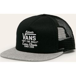 Vans - Czapka. Czarne czapki męskie Vans, z aplikacjami, z bawełny. Za 119,90 zł.