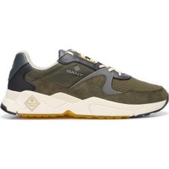 Gant Portland Tenisówki Zielony. Zielone trampki męskie GANT, bez wzorów, ze skóry, bez zapięcia. Za 528,95 zł.