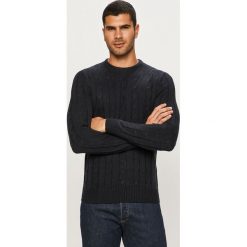 Brave Soul - Sweter. Niebieskie swetry męskie Brave Soul, s, bez wzorów, z dzianiny, z okrągłym kołnierzem, bez kaptura. Za 99,90 zł.