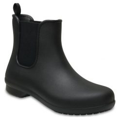 Crocs Women's Crocs Freesail Chelsea Boot Black/Black w6 (36,5). Czarne buty sportowe damskie Crocs, bez wzorów, sportowe. Za 259,00 zł.
