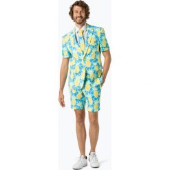 Garnitury: OppoSuits – Garnitur męski z krawatem, niebieski
