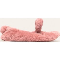 Etam - Kapcie Lapinou. Różowe kapcie damskie Etam, z materiału. Za 59,90 zł.