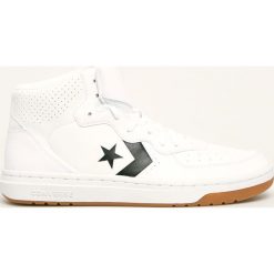 Converse - Buty. Białe sneakersy męskie Converse, z gumy, na sznurówki. W wyprzedaży za 269,90 zł.