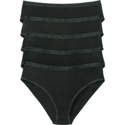 Figi: Figi „maxi” (5 par) bonprix czarny