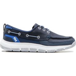 Buty HELLY HANSEN NEWPORT F-1 DECK. Niebieskie buty sportowe męskie Helly Hansen, ze skóry, bez zapięcia. W wyprzedaży za 434,00 zł.