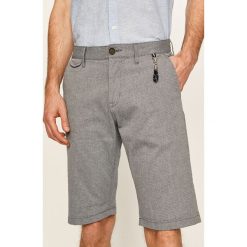 Tom Tailor Denim - Szorty. Szare spodenki i szorty męskie TOM TAILOR DENIM, bez wzorów, z elastanu, casualowe. W wyprzedaży za 119,90 zł.
