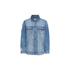 Kurtki jeansowe Only 15171764 LUN. Niebieskie kurtki damskie ONLY, m, bez wzorów, z jeansu, bez kaptura. Za 175,28 zł.
