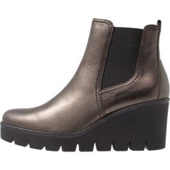 Gabor Ankle boot dark bronze. Brązowe botki damskie skórzane marki Gabor. Za 509,00 zł.