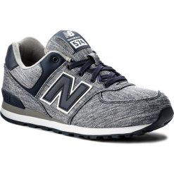 Trampki chłopięce: Sneakersy NEW BALANCE – KL574V7G Granatowy