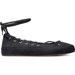 Converse Rina Bloom Baleriny Czarny. Czarne baleriny damskie Converse, bez wzorów, z materiału, bez obcasa. Za 326,95 zł.