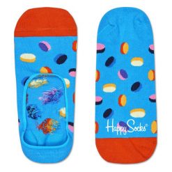 Skarpety Happy Socks Liner Pills (PIL06-6001). Niebieskie skarpetki damskie Happy Socks, z bawełny. Za 24,99 zł.