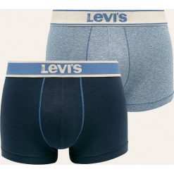Levi's - Bokserki (2-pack). Niebieskie bokserki męskie Levi's®, s, z nadrukiem, z elastanu. W wyprzedaży za 99,90 zł.