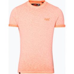 Superdry - T-shirt męski, pomarańczowy. Pomarańczowe t-shirty męskie marki Superdry, m, bez wzorów, z dżerseju, bez kołnierzyka. Za 149,95 zł.