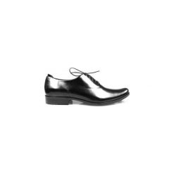 Eleganckie czarne wiedenki T32. Czarne buty wizytowe męskie Faber - Obuwie męskie, ze skóry, bez zapięcia. Za 269,10 zł.