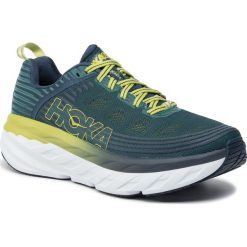Buty HOKA ONE ONE - Bondi 6 1019269 Dtgo. Zielone buty sportowe męskie Hoka One One, z tworzywa sztucznego, bez zapięcia, do biegania. W wyprzedaży za 519,00 zł.