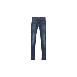 Jeansy straight leg Replay GROVER. Niebieskie jeansy męskie Replay, m, bez wzorów. Za 492,20 zł.