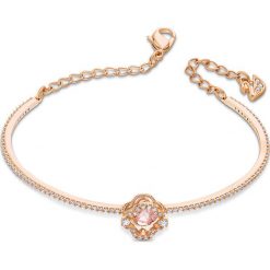 Swarovski - Bransoletka Sparkling Dance. Żółte bransoletki damskie Swarovski, z materiału, z kryształem, metalowe. Za 499,90 zł.