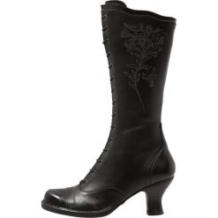 Buty zimowe damskie: Neosens ROCOCO Kozaki sznurowane ebony