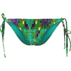 Stroje kąpielowe damskie: Figi bikini „Aran” w kolorze turkusowo-zielonym