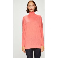 Answear - Sweter. Różowe golfy damskie ANSWEAR, l, z dzianiny, z krótkim rękawem. W wyprzedaży za 129,90 zł.