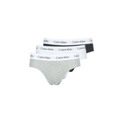 Bokserki Calvin Klein Jeans COTTON STRECH HIP BREIF X 4. Czarne bokserki męskie Calvin Klein Jeans, bez wzorów, z jeansu. Za 189,00 zł.