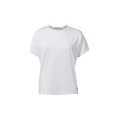 T-shirty z krótkim rękawem Reebok Sport Koszulka Cardio. Białe topy sportowe damskie Reebok Sport, l, bez wzorów, bez kołnierzyka, z krótkim rękawem, krótkie, bez kaptura. Za 169,00 zł.