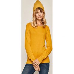 Medicine - Sweter Basic. Żółte swetry damskie MEDICINE, s, bez wzorów, z wiskozy, bez rękawów, bez kaptura. W wyprzedaży za 59,90 zł.