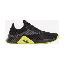 Reebok Flashfilm Tenisówki Czarny. Czarne trampki męskie Reebok, bez wzorów, z materiału, bez zapięcia. Za 309,95 zł.