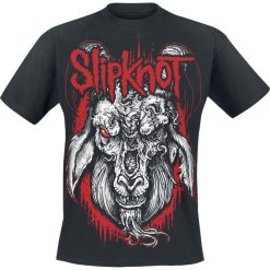 Slipknot Rotting Goat T-Shirt czarny. Czarne t-shirty męskie marki Slipknot, xl, z nadrukiem, z podwójnym kołnierzykiem. Za 89,90 zł.