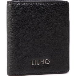 Mały Portfel Damski LIU JO - Xs Bifold NA0010 E0087 Nero 22222. Czarne portfele damskie Liu Jo, bez wzorów, ze skóry ekologicznej. Za 259,00 zł.
