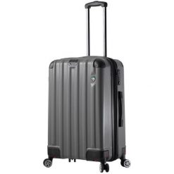 Mia Toro Walizka M1300/3-M, Grey. Szare walizki Mia Toro, bez wzorów, sportowe. Za 529,00 zł.