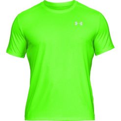 Under Armour Speed Stride Shortsleeve Tee 1326564-722. Zielone t-shirty męskie Under Armour, xl, bez wzorów, z poliesteru, bez kołnierzyka. W wyprzedaży za 89,99 zł.