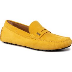 Mokasyny BOSS - Driver 50403068 10208864 01 Medium Yellow 722. Żółte mokasyny męskie Boss, ze skóry, klasyczne. Za 1189,00 zł.