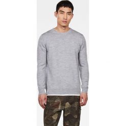G-Star Raw - Sweter. Szare swetry męskie G-Star RAW, xl, bez wzorów, z wełny, retro, z okrągłym kołnierzem, bez kaptura. W wyprzedaży za 239,90 zł.