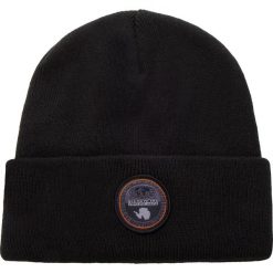 Czapka NAPAPIJRI - Fulton N0YHXW Black 041. Czarne czapki męskie marki Napapijri, bez wzorów, z materiału. W wyprzedaży za 139,00 zł.