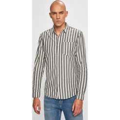 Review - Koszula. Szare koszule męskie marki Review, s, w paski, z bawełny, klasyczne, z klasycznym kołnierzykiem, z długim rękawem. Za 129,90 zł.