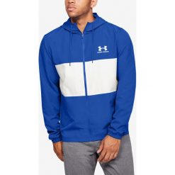 Under Armour Sportstyle Kurtka Niebieski. Niebieskie płaszcze męskie Under Armour, na wiosnę, l, bez wzorów, z poliesteru. Za 274,95 zł.