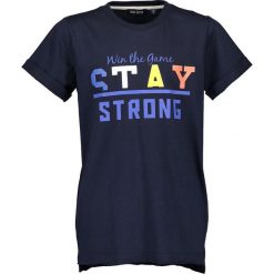 Blue Seven - T-shirt dziecięcy 140-176 cm. Niebieskie t-shirty chłopięce Blue Seven, z nadrukiem, z bawełny, bez rękawów. W wyprzedaży za 34,90 zł.