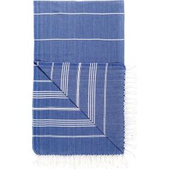 Chusty damskie: Chusta hammam w kolorze niebieskim – 180 x 95 cm