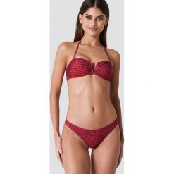 NA-KD Swimwear Dół od bikini - Red. Czerwone bikini NA-KD Swimwear. W wyprzedaży za 20,48 zł.